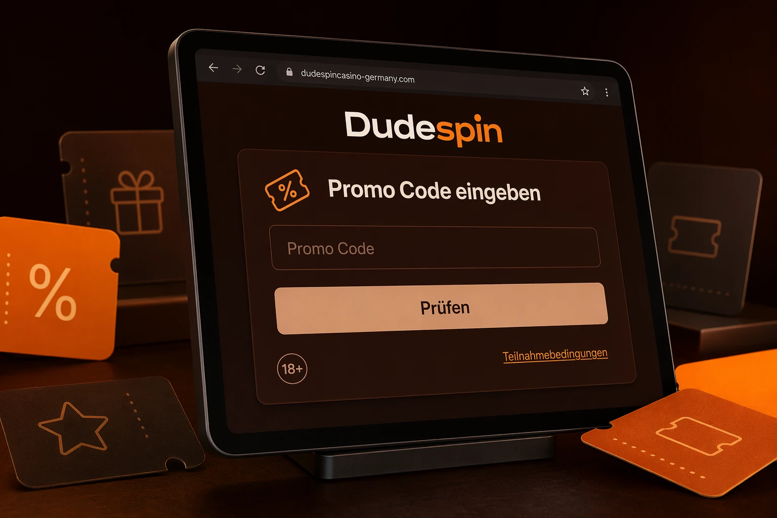 Dudespin Promo Code: wann ein Code erforderlich sein kann